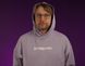 UNISEX Hoody "Decision Making Center" for spring, Lavender, XS 222-02-002 фото 3