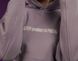 UNISEX Hoody "Decision Making Center" for spring, Lavender, XS 222-02-002 фото 6