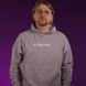 UNISEX Hoody "Decision Making Center" for spring, Lavender, XS 222-02-002 фото 1