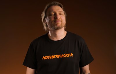 Базова футболка «MOTHERFUCKER»‎‎ Чорний, S 111-01-014 фото