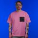 Oversize футболка «Матюкаюся»‎ Рожевий, XS 111-02-020 фото 2