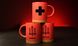 Cup "Counterattack"‎, Set of 3 Mugs, Red (445 ml) 444-03-001 фото 1