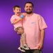 Дитяча oversize футболка «Мрія», Рожевий, 1-2 роки 111-03-002 фото 2