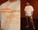 NEW Oversized T-shirt "Hate speech", Creamy, S/M 114-02-031 фото 9