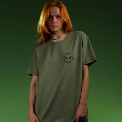 T-shirt "NO FEAR", Olive, XS  112-01-008 фото
