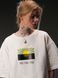 Oversize футболка &laquo;Сонце Донбасу&raquo;, Молочний, L/XL 120-02-010 фото 3