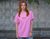 Oversize футболка «розлюднена»‎ Рожевий, XS 111-02-018 фото