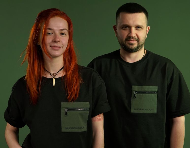 Oversize футболка «Матюкаюся»‎, Чорний, XS 111-02-020 фото