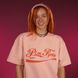 Oversized T-shirt Enjoy It "Cut the Russian" , Pink, XS 111-02-016 фото 1