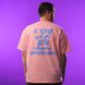Oversize t-shirt "Dream", Pink, XS 112-02-020 фото 2