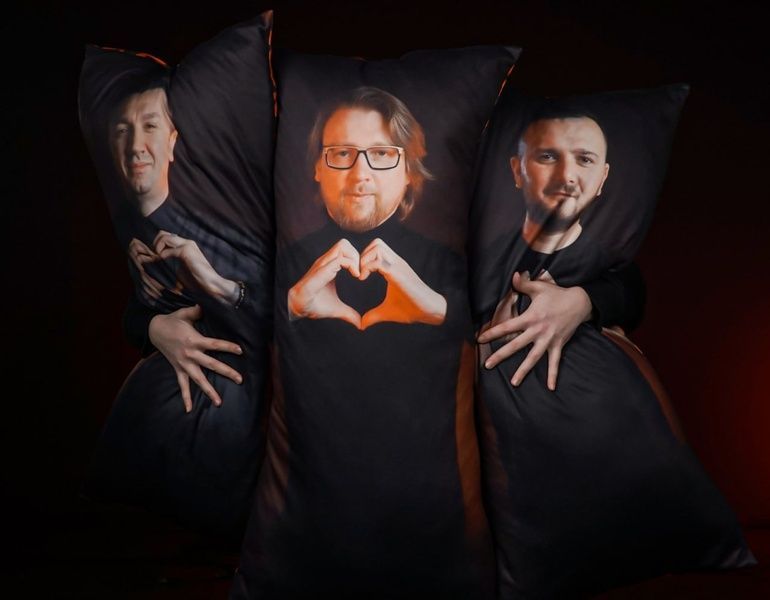 Велика подушка з фото Сергія Іванова Pillow_ivanov фото
