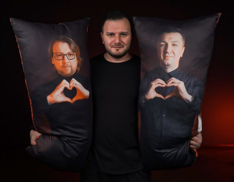 Велика подушка з фото Сергія Іванова Pillow_ivanov фото