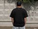 Oversize футболка «розлюднений»‎ Чорний, XS 111-02-018 фото 4