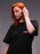 Oversize t-shirt "Dream", black, L/XL 112-02-021 фото 4