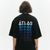 Oversized T-shirt Atlas United, Black, S/M 212-02-024 фото