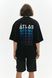 Oversized T-shirt Atlas United, Black, S/M 212-02-024 фото 4