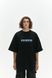 Oversized T-shirt Atlas United 24, Black, S/M 212-02-026 фото 3