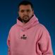 UNISEX Hoody "rusni p+zda" for winter, Pink, XS 222-05-001 фото 1