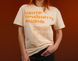 NEW Oversize футболка «Центр Прийняття Рішень», Вершковий, S/M 114-02-030 фото 5