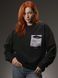 Sweatshirt oversize "Matyukayusya" black 222-05-004 фото 1