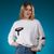 Women's sweatshirt "Rozliudnena", White, S 224-02-001 фото